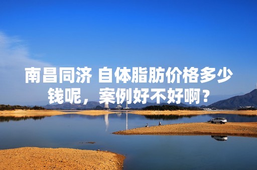 南昌同济 自体脂肪价格多少钱呢，案例好不好啊？