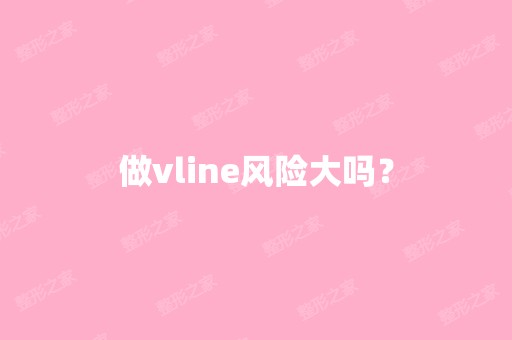 做vline风险大吗？