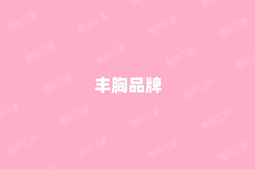 丰胸品牌