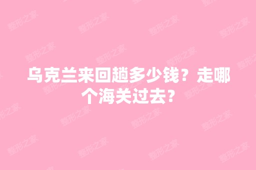 乌克兰来回趟多少钱？走哪个海关过去？