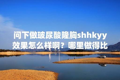 问下做玻尿酸隆胸shhkyy效果怎么样啊？哪里做得比较好啊？