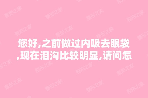 您好,之前做过内吸去眼袋,现在泪沟比较明显,请问怎样填充效果比...