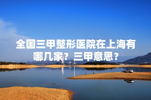 全国三甲整形医院在上海有哪几家？三甲意思？