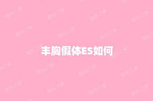 丰胸假体ES如何