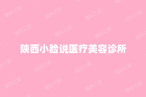 陕西小脸说医疗美容诊所