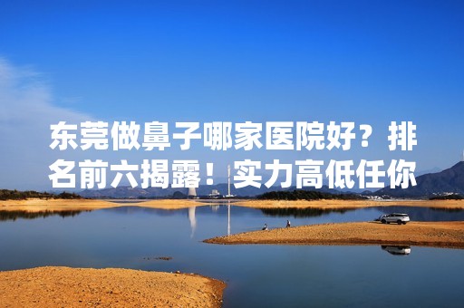 东莞做鼻子哪家医院好？排名前六揭露！实力高低任你挑！