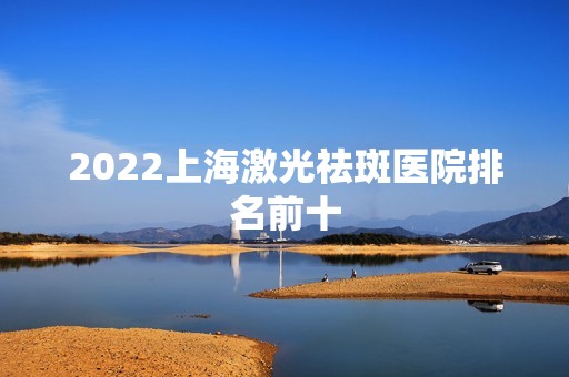 2024上海激光祛斑医院排名前十