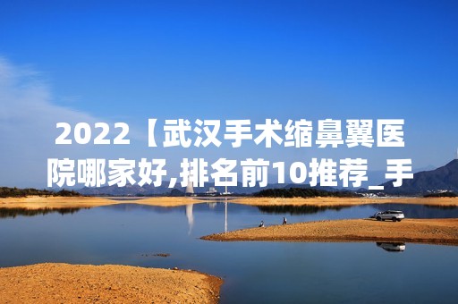 2024【武汉手术缩鼻翼医院哪家好,排名前10推荐_手术缩鼻翼多少钱】