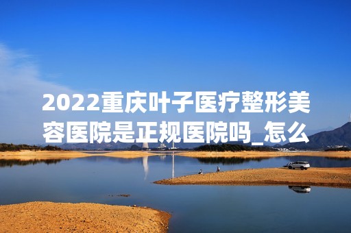 2024重庆叶子医疗整形美容医院是正规医院吗_怎么样呢_是公立医院吗