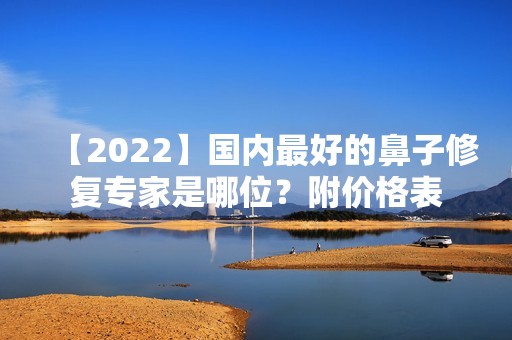 【2024】国内比较好的鼻子修复专家是哪位？附价格表