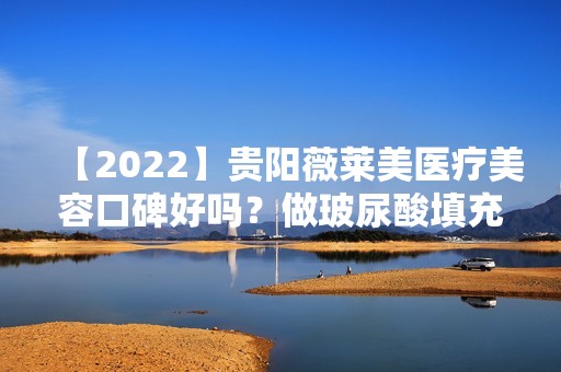 【2024】贵阳薇莱美医疗美容口碑好吗？做玻尿酸填充效果，附案例分析+价格！