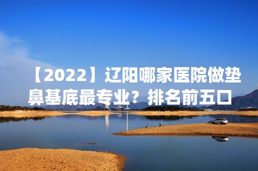 【2024】辽阳哪家医院做垫鼻基底哪家好？排名前五口碑医院盘点_刘刚、龙美实力入围